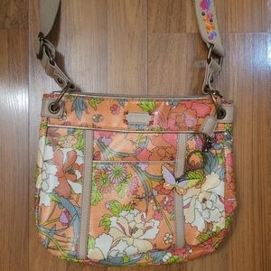Sakroots floral crossbody